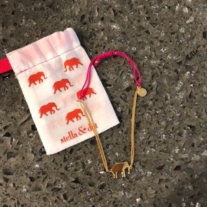 Stella & Dot elephant bracelet